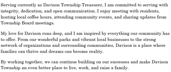 Campaign Letter
